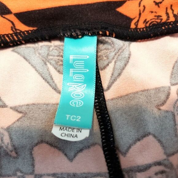 Lularoe TC2 Pants Tall And Curvy2 Halloween Vampir - Picture 4 of 5